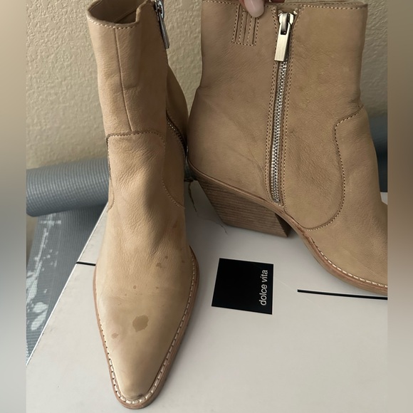 Dolce Vita Tan Booties | size 8.5 - Picture 4 of 4